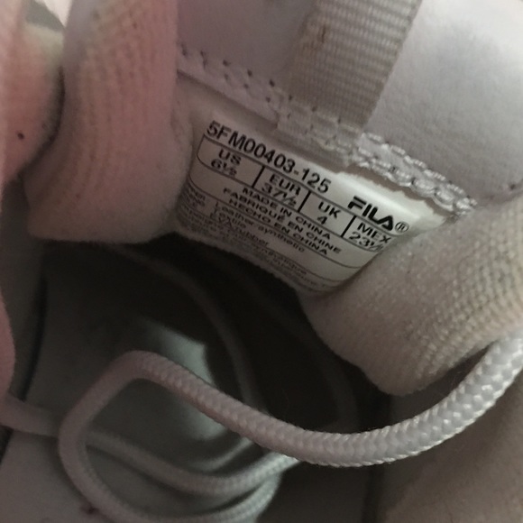 White Fila Disruptor II’s - Picture 6 of 6